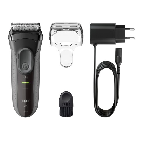 Braun Series 3 ProSkin 3000s Rasoio Elettrico, Nero - Rasoio Elettrico Ricaricabile