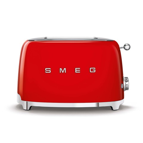 Smeg Tostapane 50's Style – Rosso LUCIDO 2x2 – TSF01RDEU