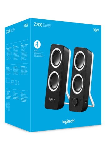 Logitech Z200 Nero Cablato 5 W