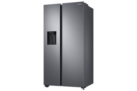 Samsung RS68CG852ES9 frigorifero Side by Side EcoFlex AI Libera installazione con Dispenser acqua senza allaccio idrico 634 L Classe E, Inox