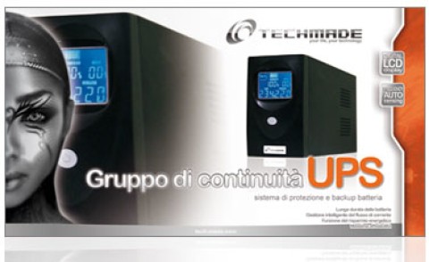 Techmade PCA-650 gruppo di continuità (UPS) 0,65 kVA