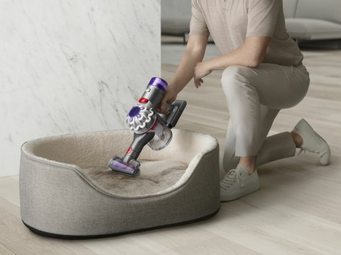 Dyson V8 Advanced aspirapolvere senza filo Nichel, Argento Senza sacchetto