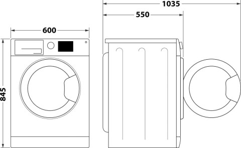 Indesit Lavatrice a libera installazione IM 962 MY TIME IT - IM 962 MY TIME IT