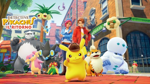 Nintendo Detective Pikachu: Il Ritorno Standard Tedesca, Inglese, ESP, Francese, ITA, Giapponese, Coreano Nintendo Switch