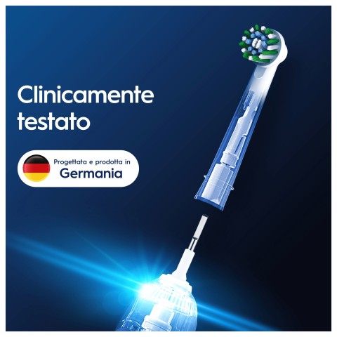 Oral-B CrossAction Testine Di Ricambio Pro Cross Action, 5 Testine