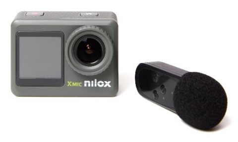 Nilox NXACXMIC fotocamera per sport d'azione 8 MP 4K Ultra HD CMOS 56,2 g