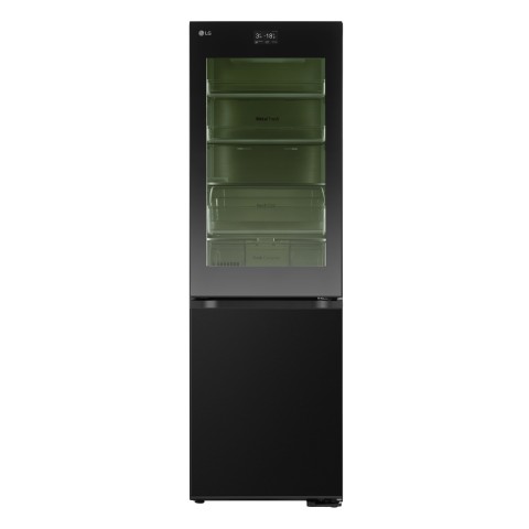 LG MoodUP GBG7190CEV Frigo combinato InstaView, Classe C, 349L, Nero