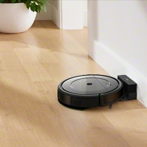 iRobot Roomba Combo Kit aspirapolvere robot 0,45 L Senza sacchetto Nero, Grigio