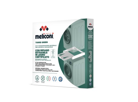 Meliconi Torre Green accessorio e componente per lavatrice Kit di sovrapposizione 1 pz