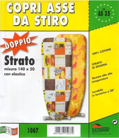 Elettrocasa AS35 rivestimento per asse da stiro Cotone Multicolore