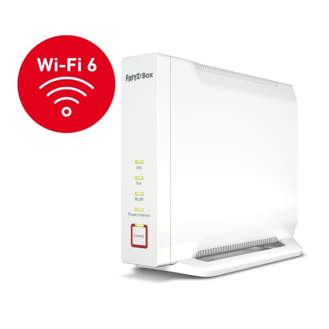 FRITZ!Box 4060 router wireless Gigabit Ethernet Banda tripla (2.4 GHz/5 GHz/5 GHz) Bianco