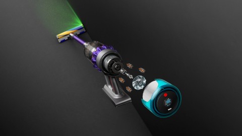 Dyson Gen5 Detect aspirapolvere senza filo Viola Senza sacchetto