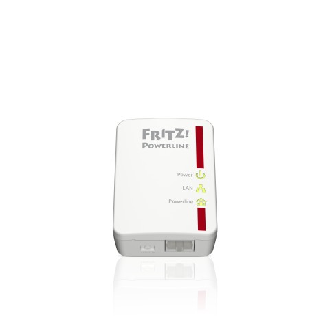 FRITZ!Powerline 510E Set International 500 Mbit/s Collegamento ethernet LAN Bianco 2 pz