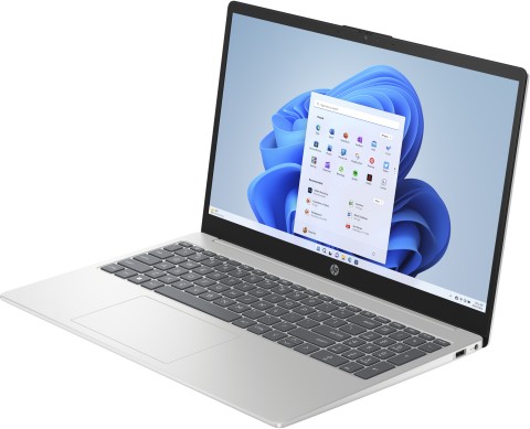 HP 15-fc0047nl AMD Ryzen™ 7 7730U Computer portatile 39,6 cm (15.6") Full HD 16 GB DDR4-SDRAM 512 GB SSD Wi-Fi 6 (802.11ax) Windows 11 Home Argento