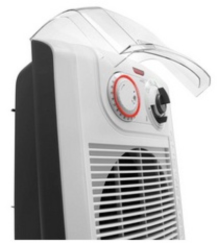 De’Longhi HBC 3052T stufetta elettrica Bianco 2400 W Riscaldatore ambiente elettrico con ventilatore