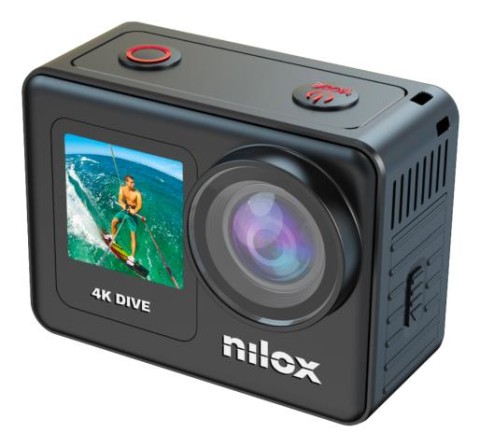 Nilox 4K DIVE fotocamera per sport d'azione 4 MP 4K Ultra HD CMOS 108 g