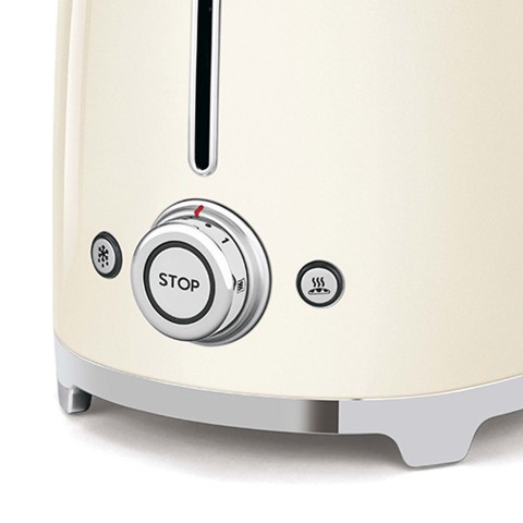 Smeg Tostapane 50's Style – Panna LUCIDO 2x4 – TSF02CREU