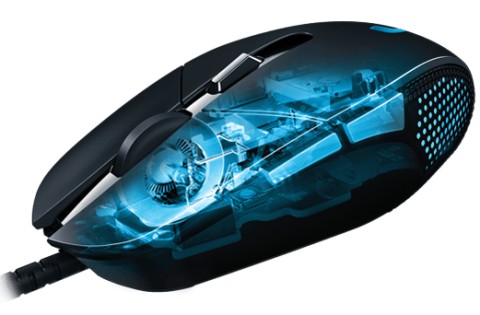 Logitech G G302 mouse Giocare Ambidestro USB tipo A 4000 DPI