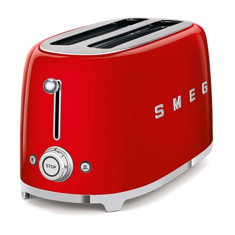 Smeg Tostapane 50’s Style – Rosso LUCIDO – 2X2 – TSF02RDEU