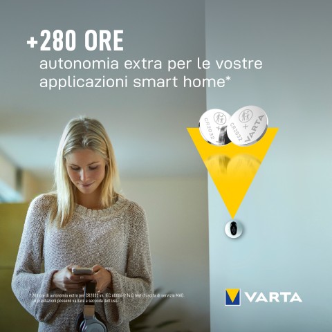 Varta LITHIUM Coin CR2032 (Batteria a bottone, 3V) Blister da 1