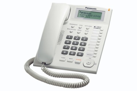 Panasonic KX-TS880 Identificatore di chiamata Bianco