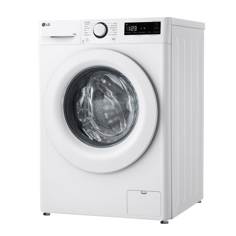 LG F4R3010NSWW Lavatrice 10kg AI DD, Classe A-10%, 1400 giri, Lavaggio a vapore