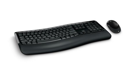 Microsoft Wireless Comfort Desktop 5050 tastiera Mouse incluso Universale RF Wireless QWERTY Nero