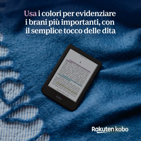 Rakuten Kobo Clara Colour lettore e-book Touch screen 16 GB Wi-Fi Nero