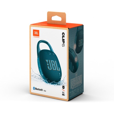 JBL Clip 5 Altoparlante portatile mono Blu 7 W