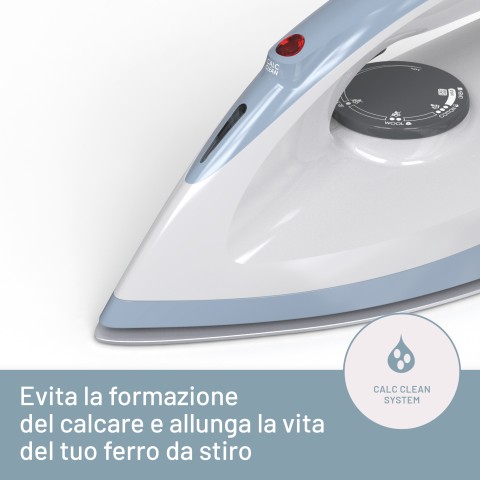 Imetec Rapidvapor Ferro da Stiro Generatore di Vapore, Piastra Fluid Ceramic a Rapido Riscaldamento, Leggero, Sistema di Pulizia Calc Clean, Colpo Vapore 240 g, 2400 W, 5 Bar Pump