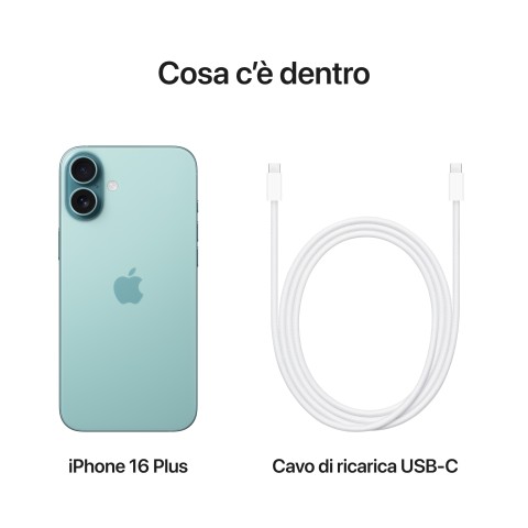 Apple iPhone 16 Plus 128GB Verde acqua