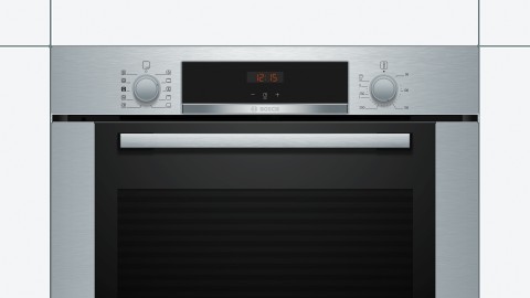 Bosch Serie 4 HRA314BR0 Forno con vapore da incasso 60 x 60 cm Acciaio Classe A