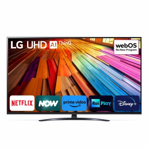 LG UHD 65'' Serie UT81 65UT81006LA, TV 4K, 3 HDMI, SMART TV 2024