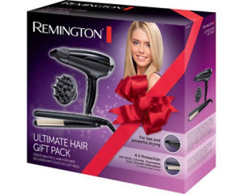 Remington S1510 + D5215 asciuga capelli 2300 W Nero