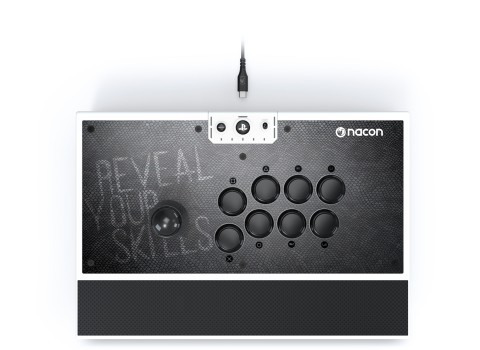 NACON DAIJA Arcade Stick Nero, Bianco USB Speciale PC, PlayStation 4, PlayStation 5