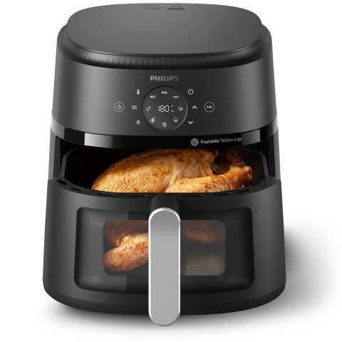 Philips 2000 series NA231/00 Airfryer 6.2 L, Friggitrice ad aria 13 in 1, App ricettario