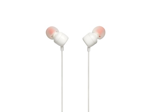 JBL Tune 110 Auricolare Cablato In-ear MUSICA Bianco