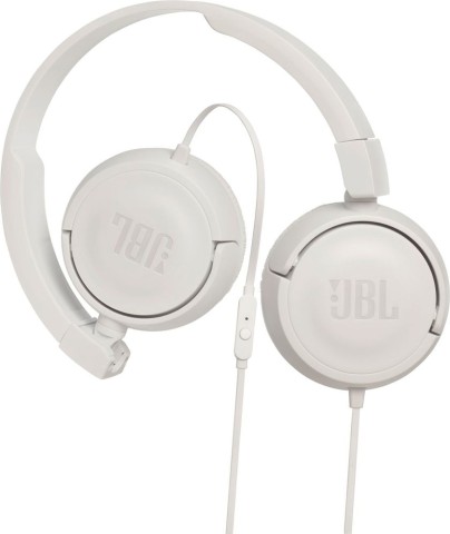 JBL T450 Auricolare Cablato A Padiglione Musica e Chiamate Bianco