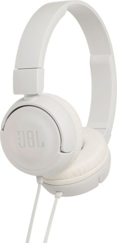 JBL T450 Auricolare Cablato A Padiglione Musica e Chiamate Bianco