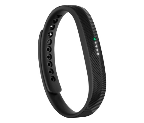 Fitbit Flex 2 LED Braccialetto per rilevamento di attività Nero