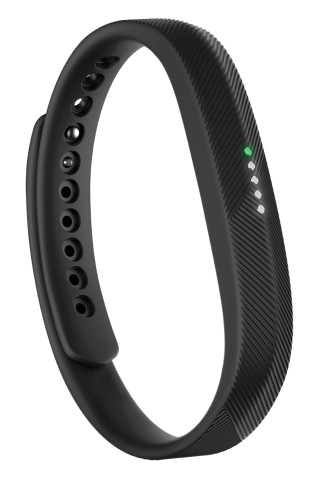 Fitbit Flex 2 LED Braccialetto per rilevamento di attività Nero