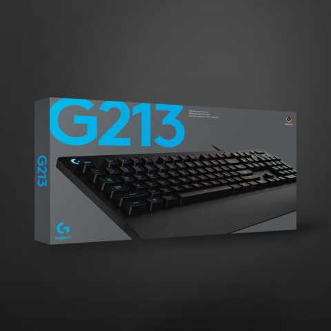 Logitech G Logitech G213 Prodigy Tastiera Gaming Cablata, LIGHTSYNC RGB, Tasti Retroilluminati, Resistente Agli Schizzi, Tasti Personalizzabili, Controlli Dedicati Multimediali, QWERTY Layout Italiano, Nero