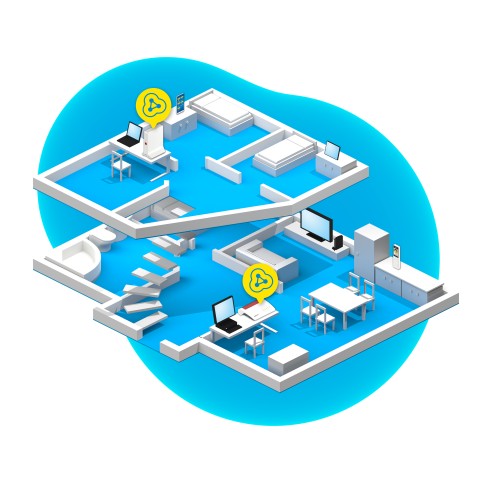 FRITZ!Repeater 3000 AX Ripetitore di rete 2400 Mbit/s