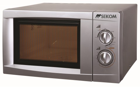 Sekom SM823ECI-S forno a microonde Superficie piana Microonde con grill 23 L 800 W Argento