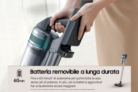 Samsung Aspirapolvere senza filo Jet™ 75E pet 200W VS20B75AGR1