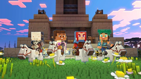 Nintendo Minecraft Legends - Deluxe Edition Cinese semplificato, Tedesca, DUT, Inglese, ESP, Francese, ITA, Giapponese, Coreano, Portoghese, Russo Nintendo Switch