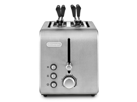 De’Longhi CTX 2203 tostapane 2 fetta/e 550 W Argento