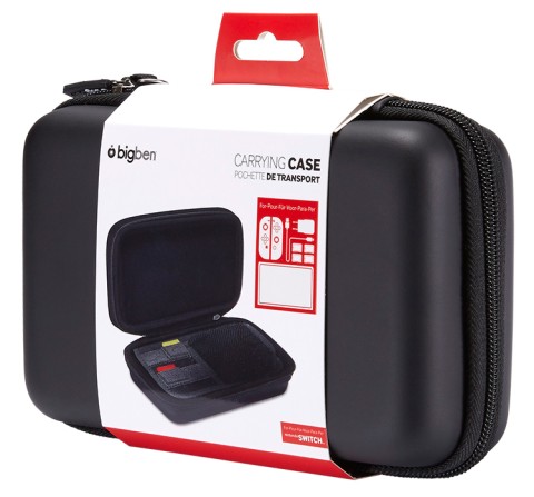 Bigben Interactive SWITCHPOUCH custodia per console portatile Custodia a tasca Nintendo Nero