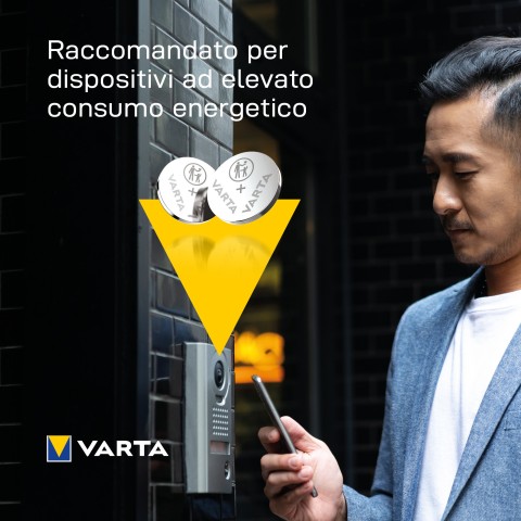 Varta LITHIUM Coin CR2032 (Batteria a bottone, 3V) Blister da 1