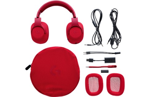 Logitech G G433 7.1 Surround Gaming Headset Auricolare Cablato A Padiglione Giocare Rosso